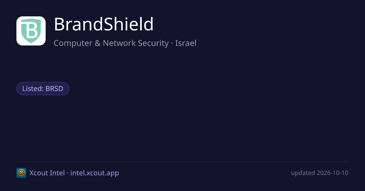 BrandShield — share card preview