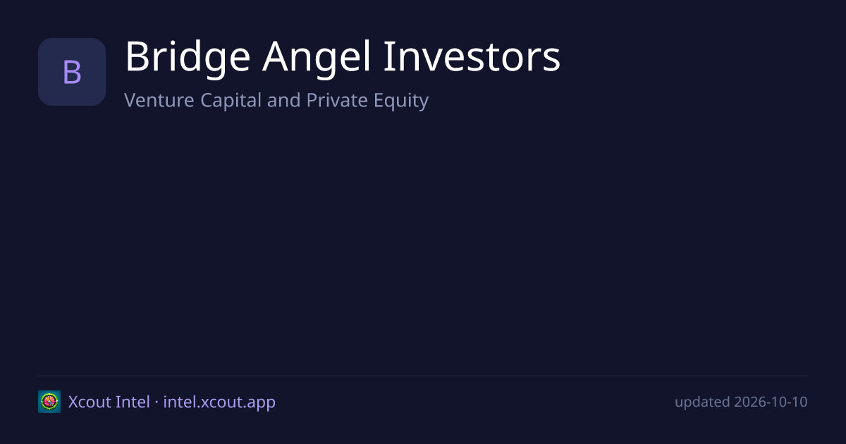 Bridge Angel Investors — share card preview
