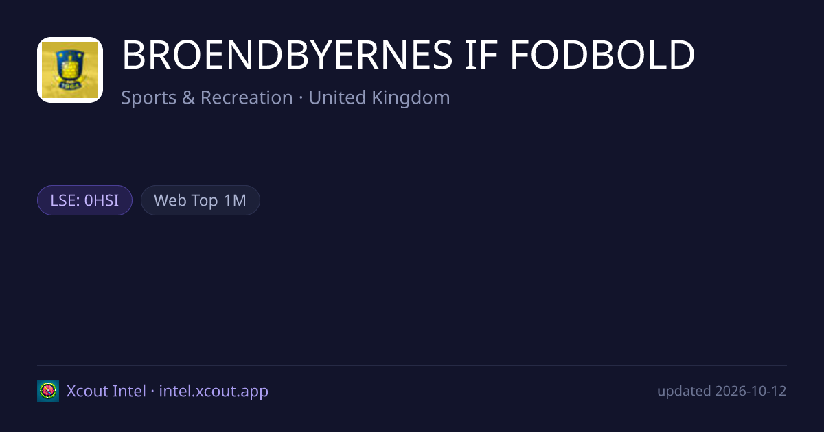 BROENDBYERNES IF FODBOLD — share card preview