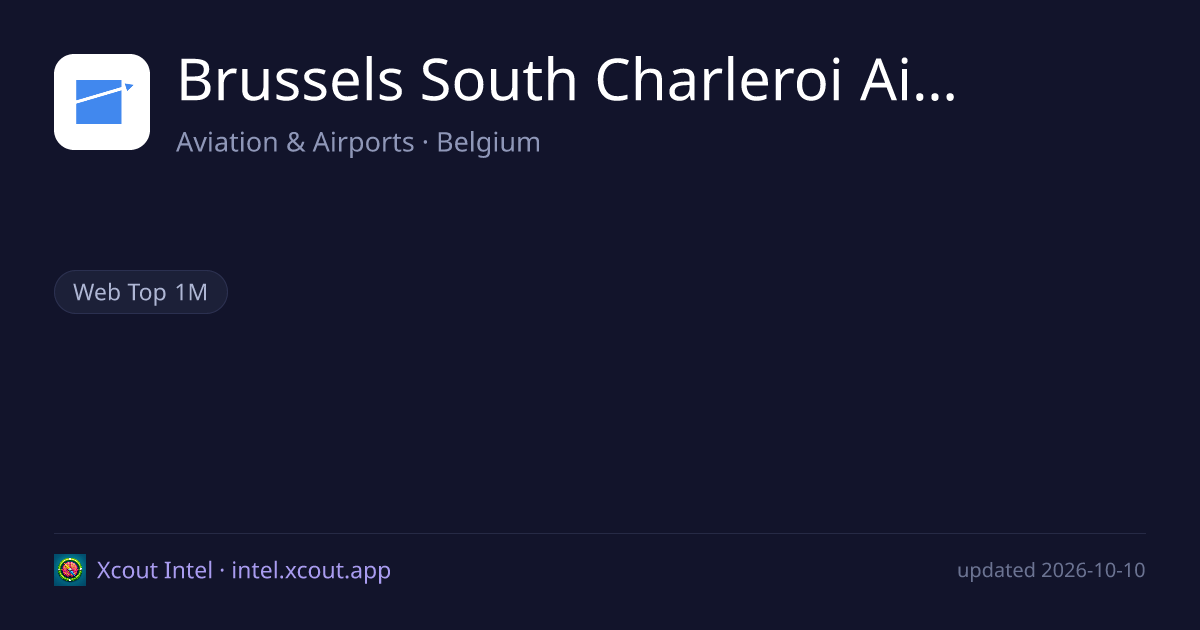 Brussels South Charleroi Airport — share card preview
