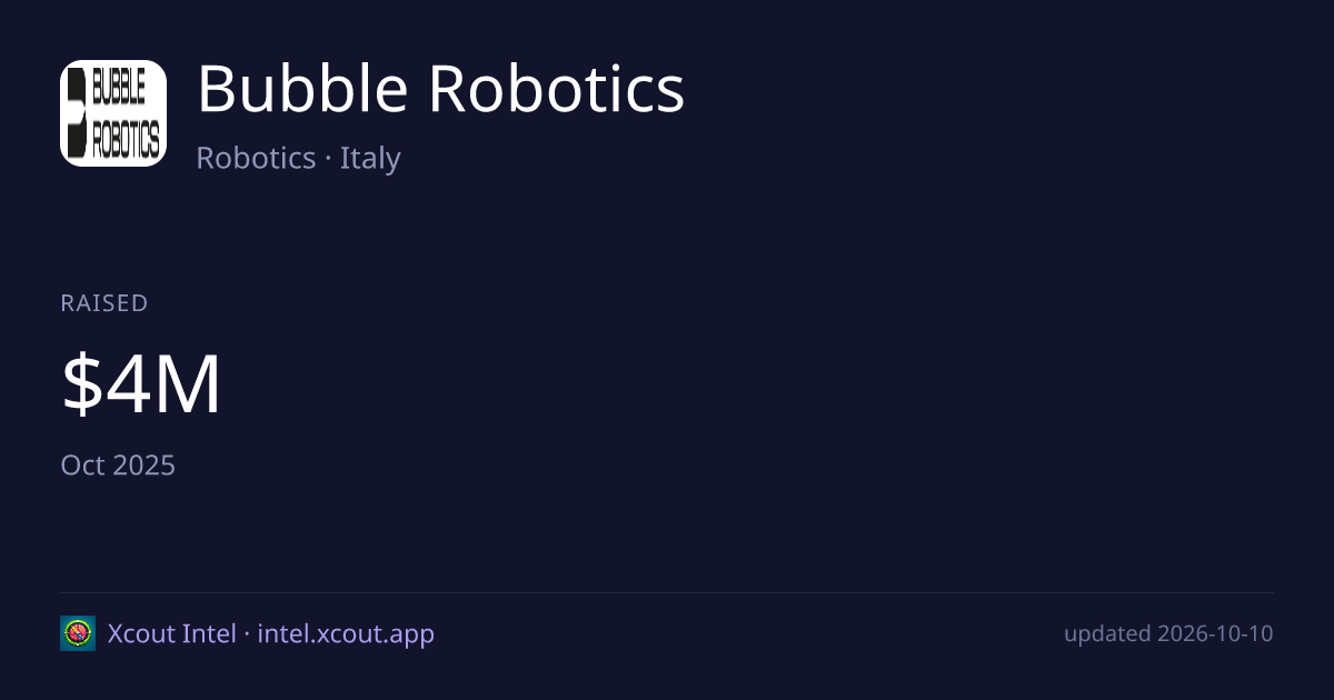 Bubble Robotics — share card preview