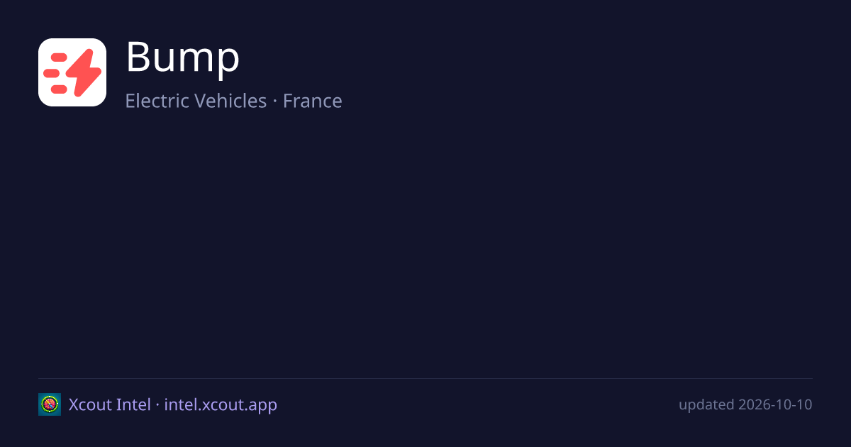 Bump — share card preview
