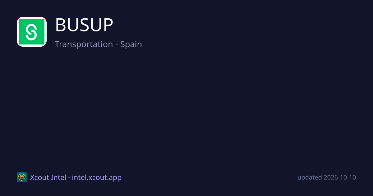 BUSUP — share card preview