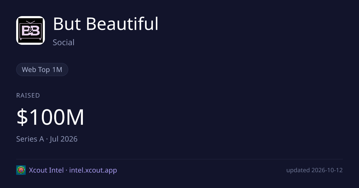 But Beautiful — share card preview