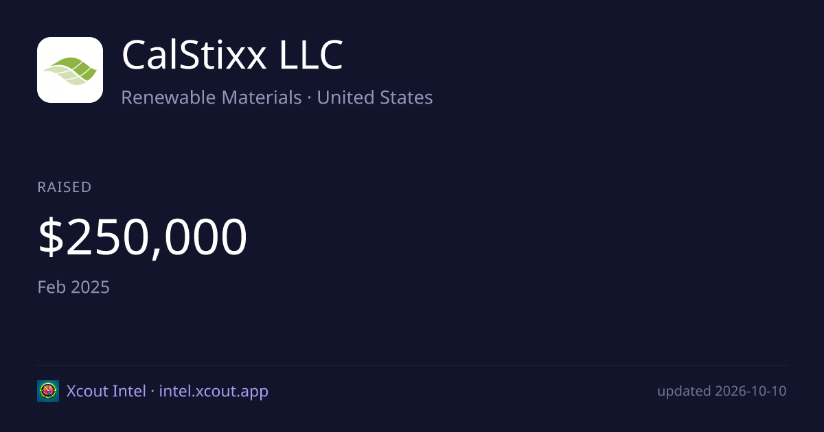 CalStixx LLC — share card preview