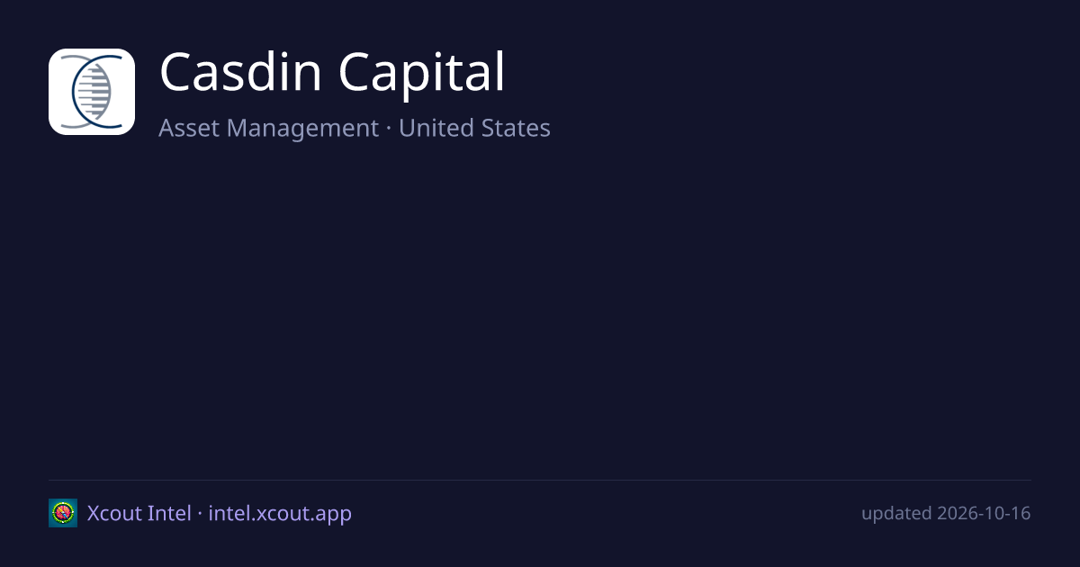 Casdin Capital — share card preview