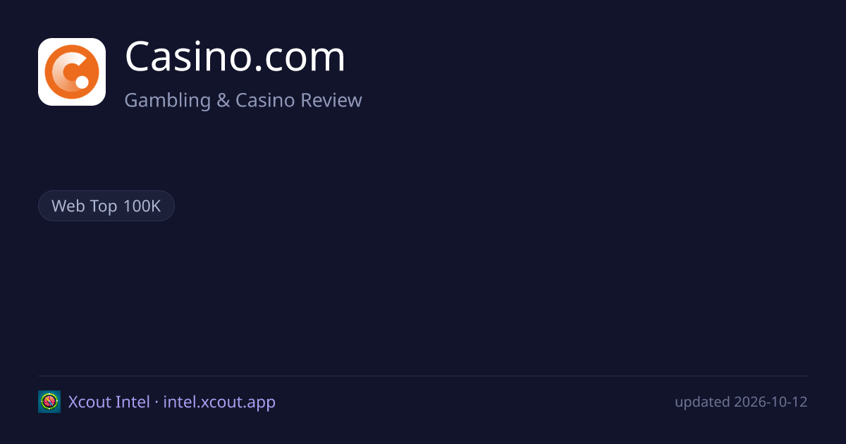 Casino.com — share card preview