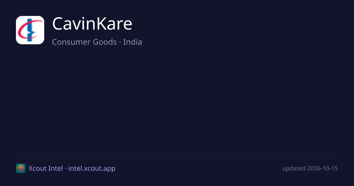 CavinKare — share card preview