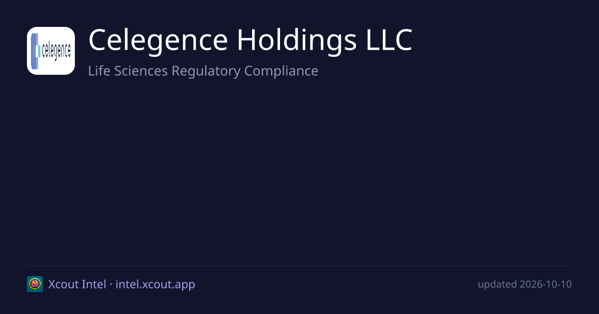 Celegence Holdings LLC — share card preview