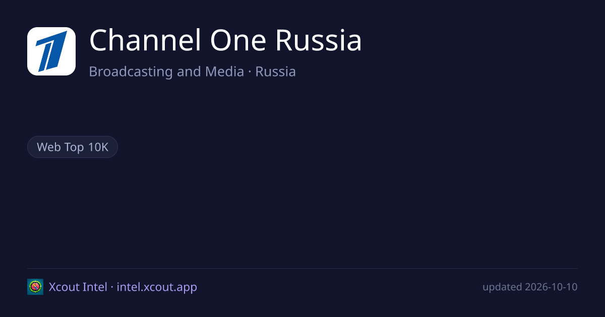 Channel One Russia — share card preview