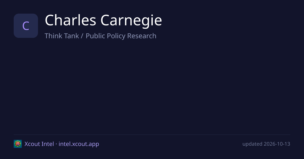 Charles Carnegie — share card preview