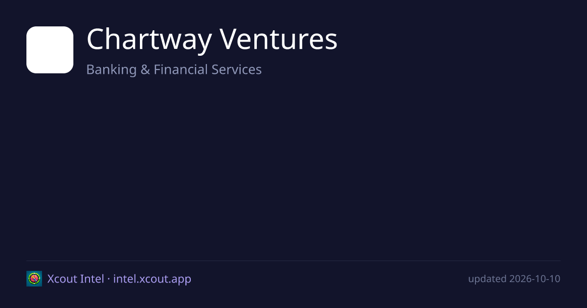 Chartway Ventures — share card preview