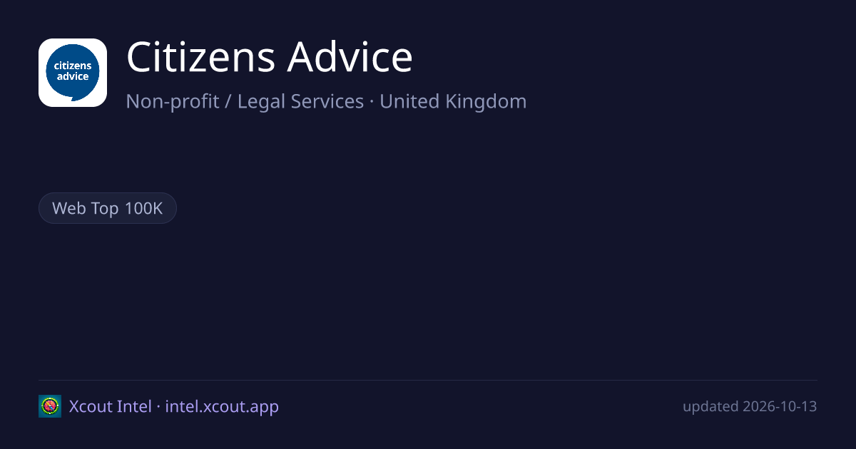 Citizens Advice — share card preview