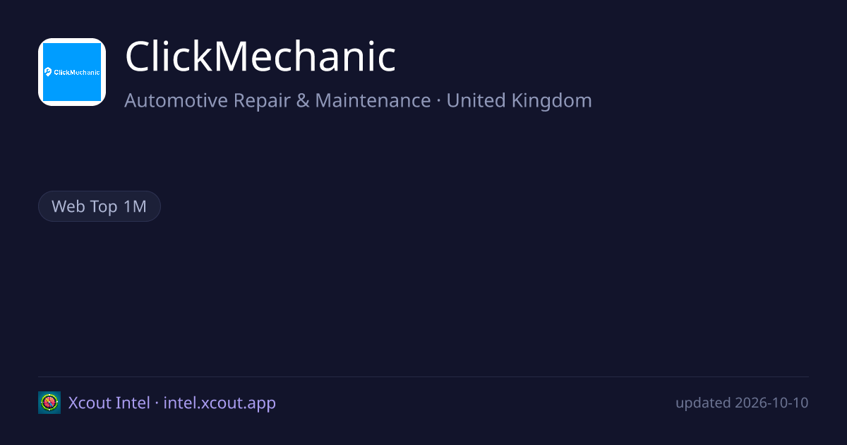ClickMechanic — share card preview