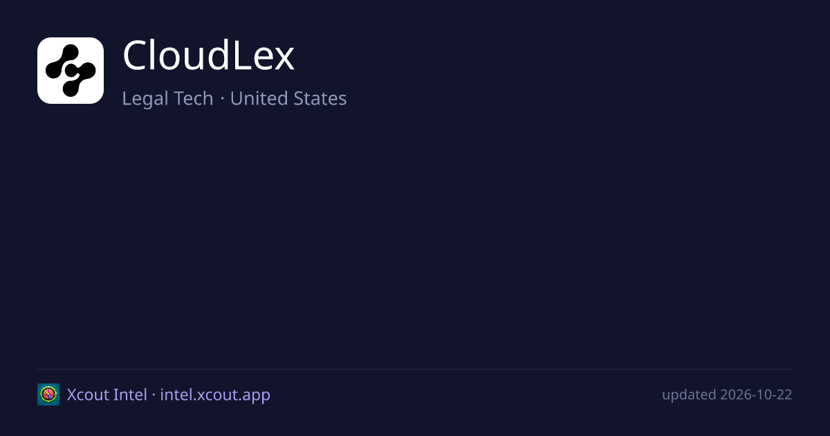 CloudLex — share card preview
