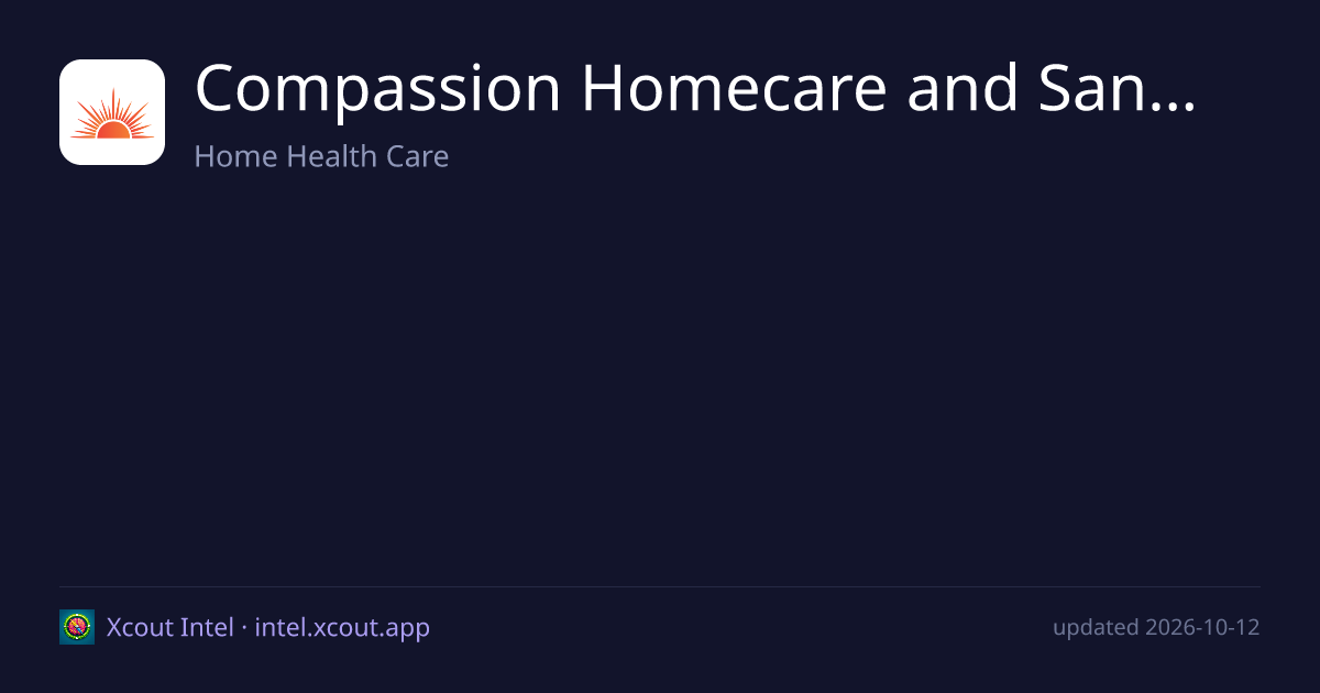 Compassion Homecare and Sans Bois — share card preview