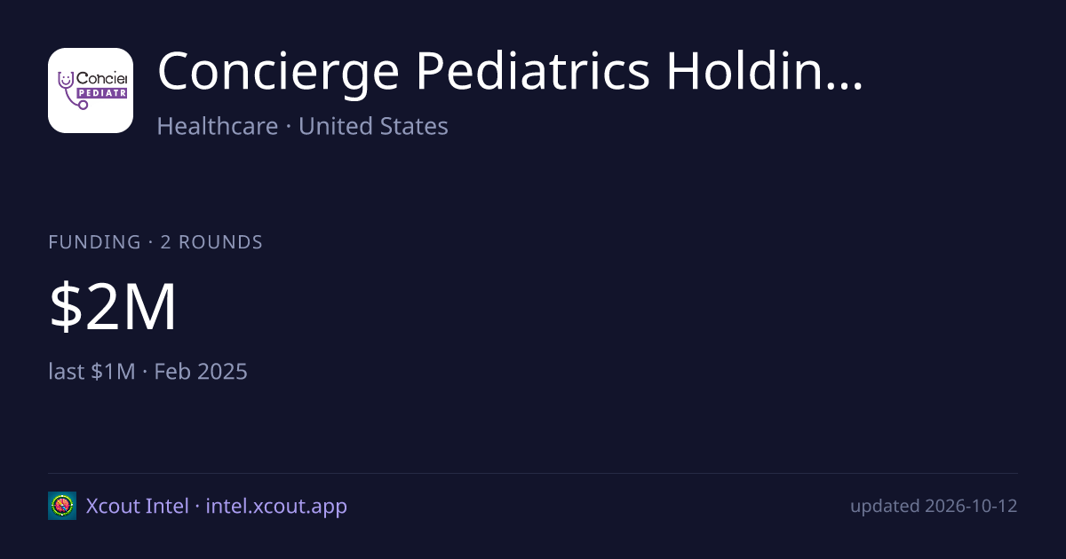 Concierge Pediatrics Holdings, LLC — share card preview
