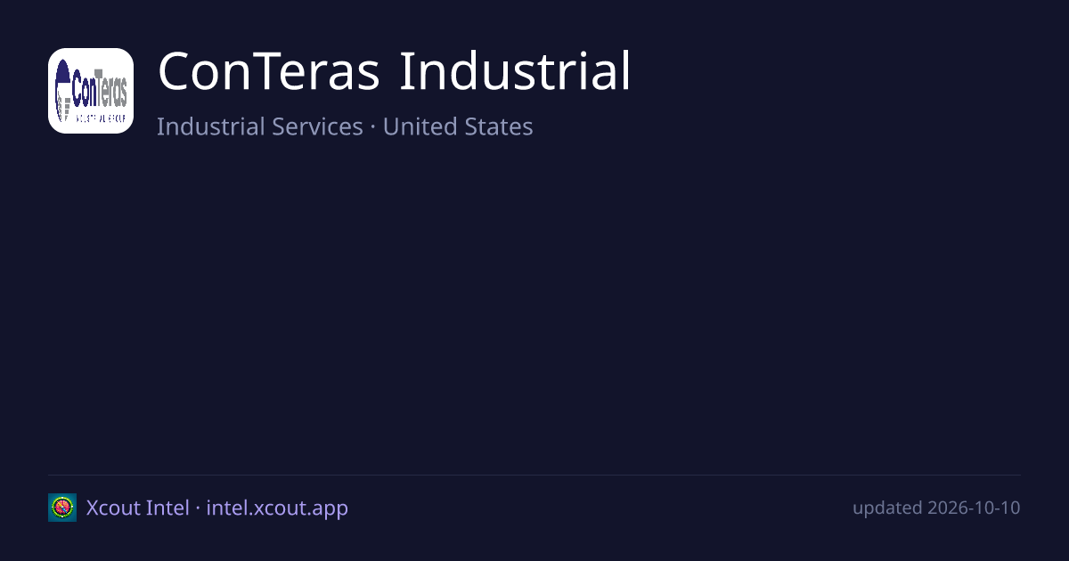 ConTeras Industrial — share card preview