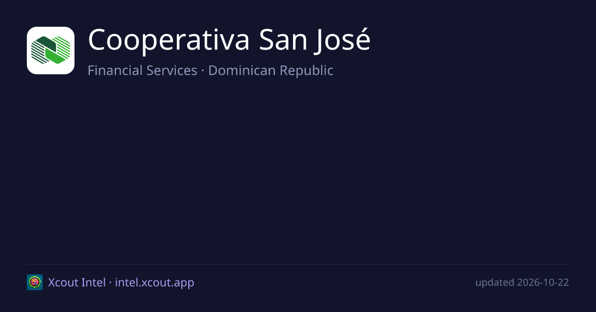 Cooperativa San José — share card preview