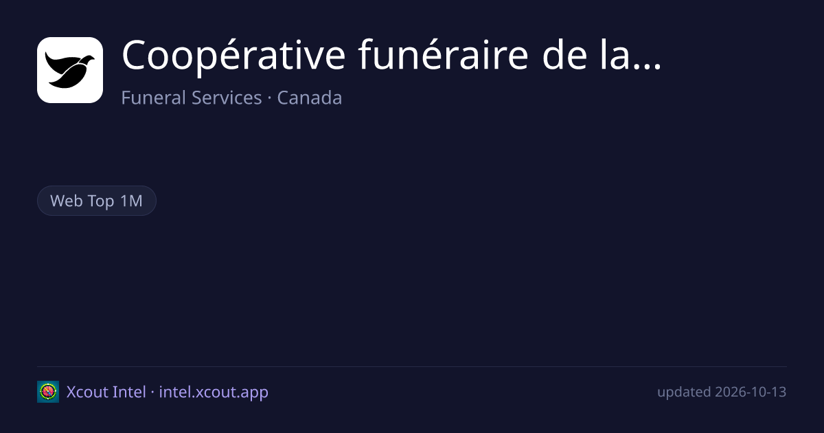 Coopérative funéraire de la Mauricie — share card preview