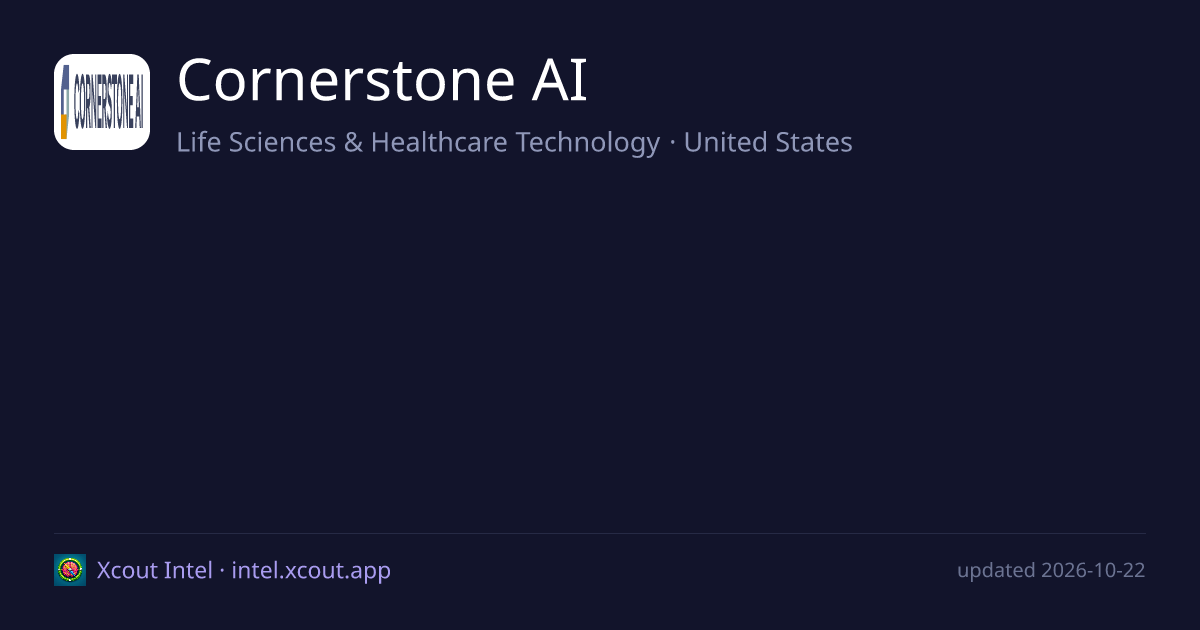 Cornerstone AI — share card preview