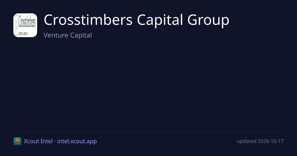Crosstimbers Capital Group — share card preview