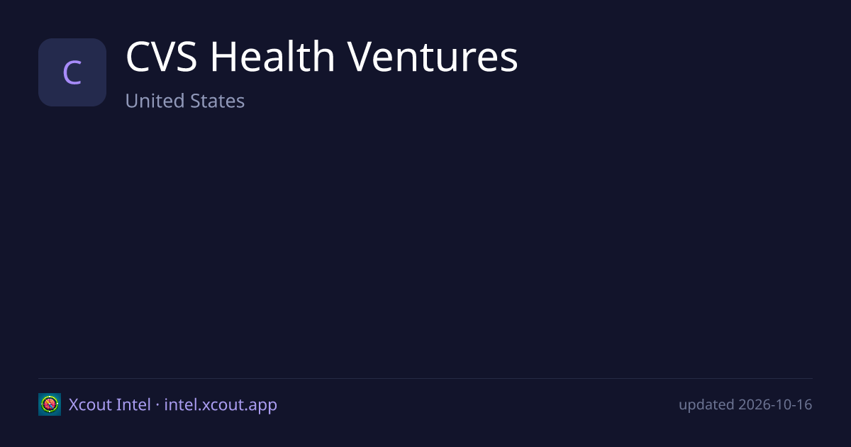 CVS Health Ventures — share card preview