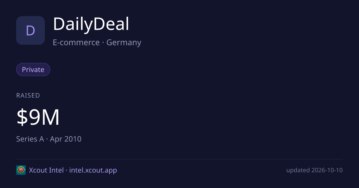 DailyDeal — share card preview