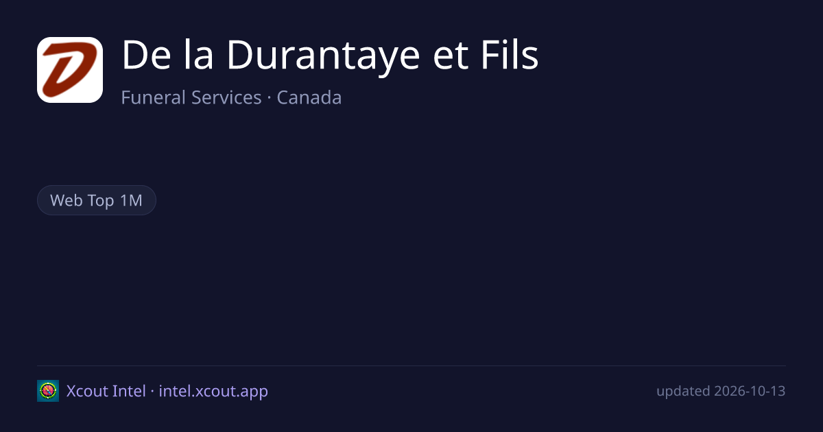 De la Durantaye et Fils — share card preview