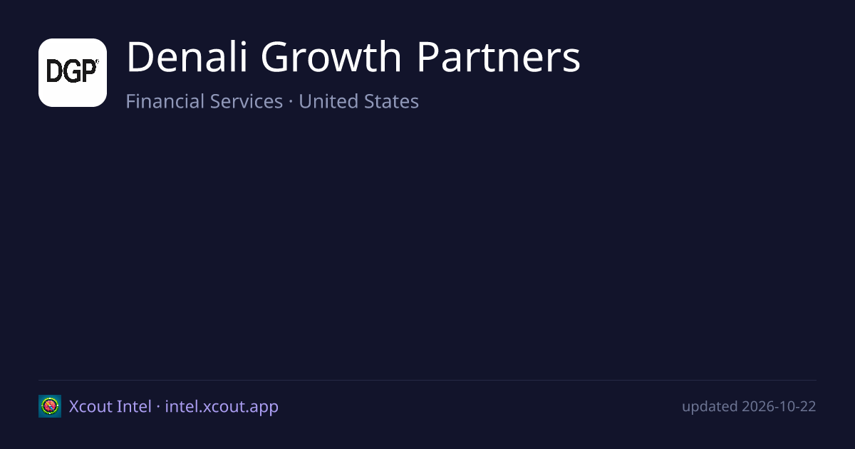 Denali Growth Partners — share card preview