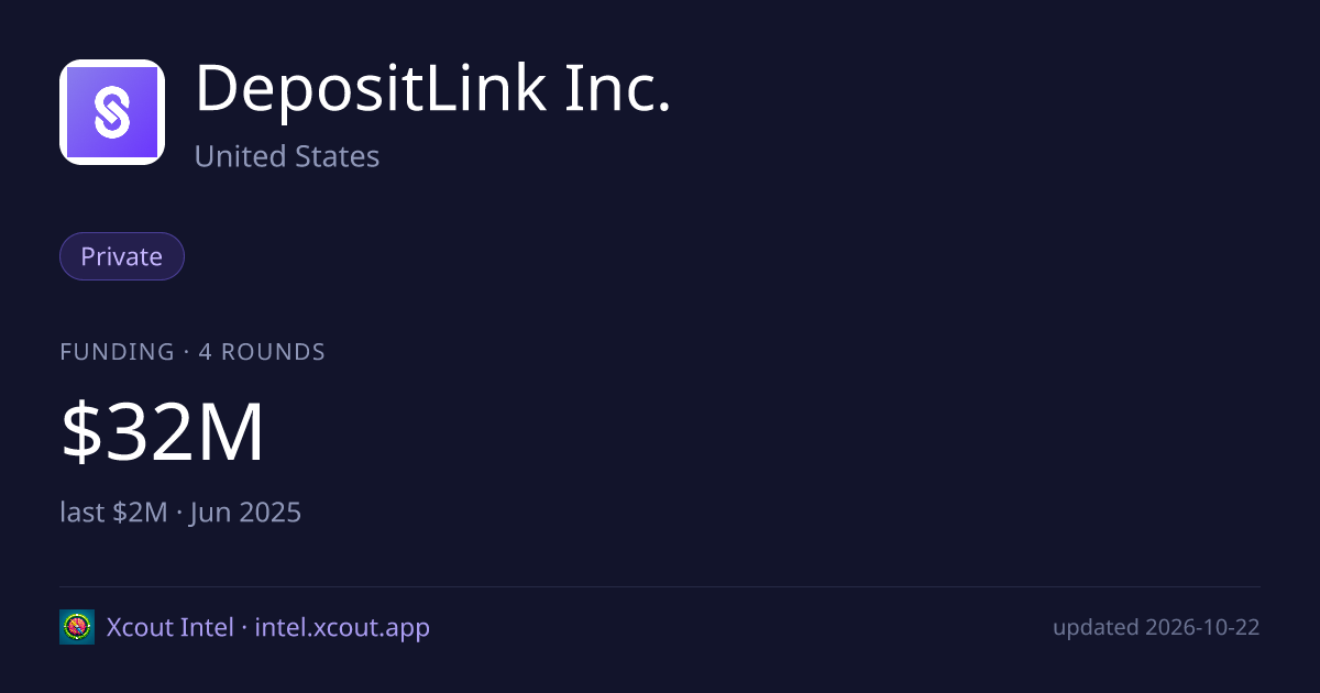 DepositLink Inc. — share card preview