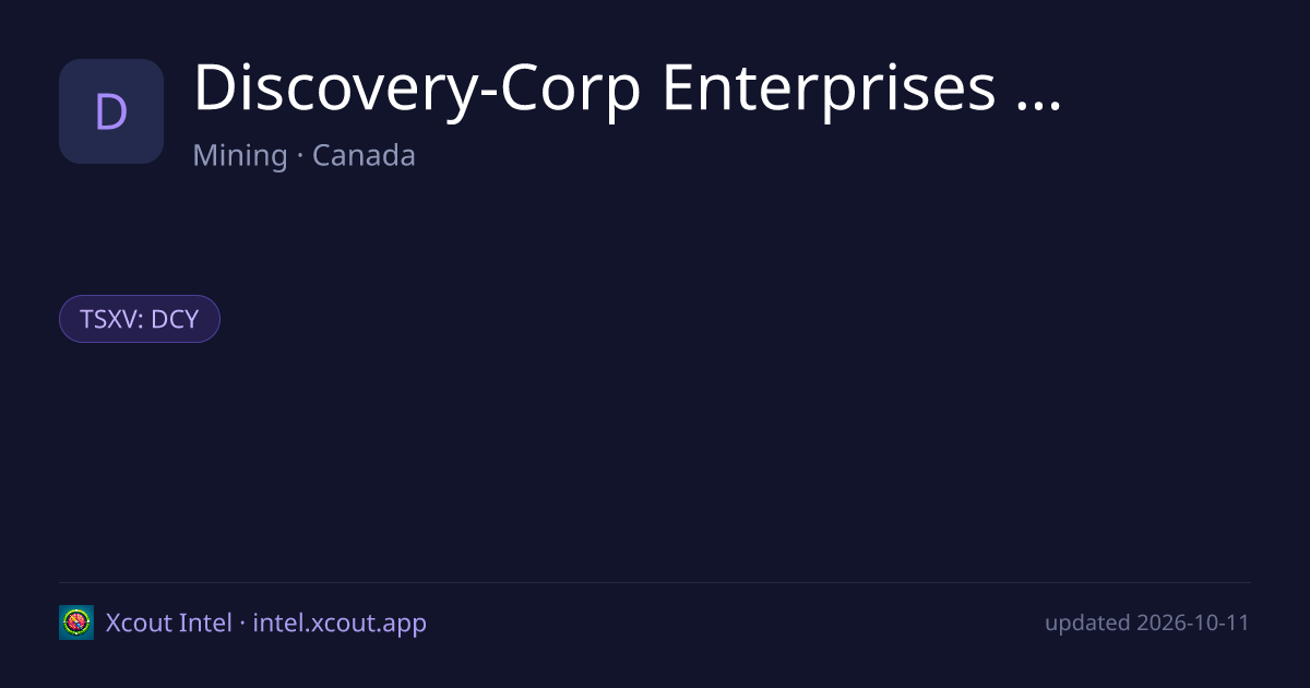 Discovery-Corp Enterprises Inc. — share card preview