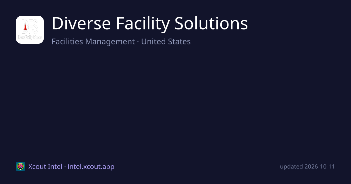 Diverse Facility Solutions — share card preview