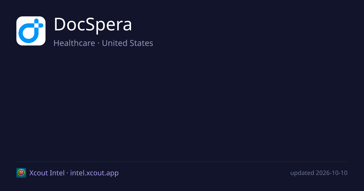 DocSpera — share card preview