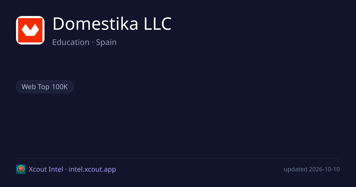 Domestika LLC — share card preview