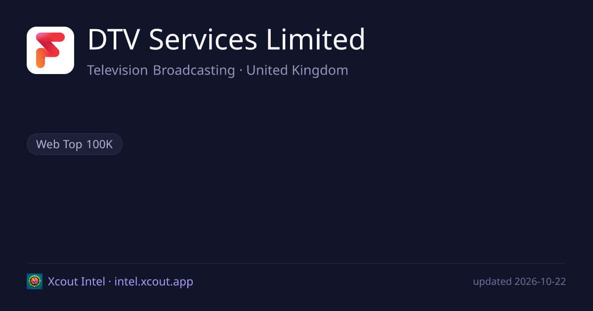 DTV Services Limited — share card preview