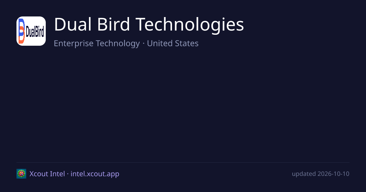 Dual Bird Technologies — share card preview