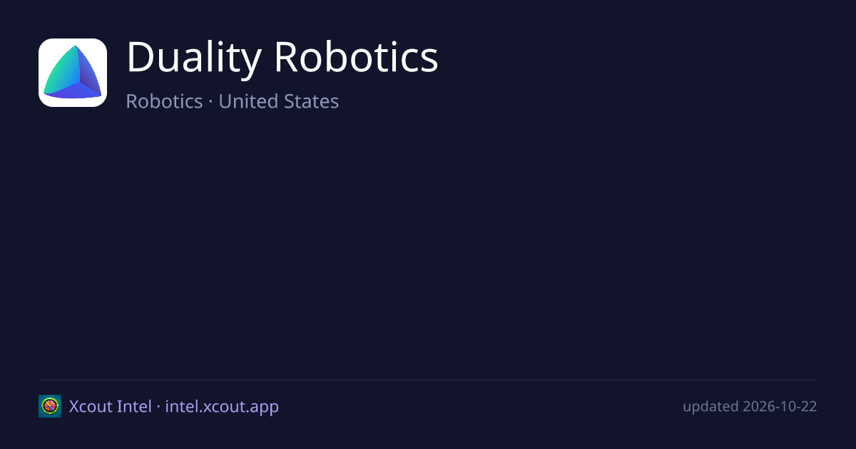 Duality Robotics — share card preview