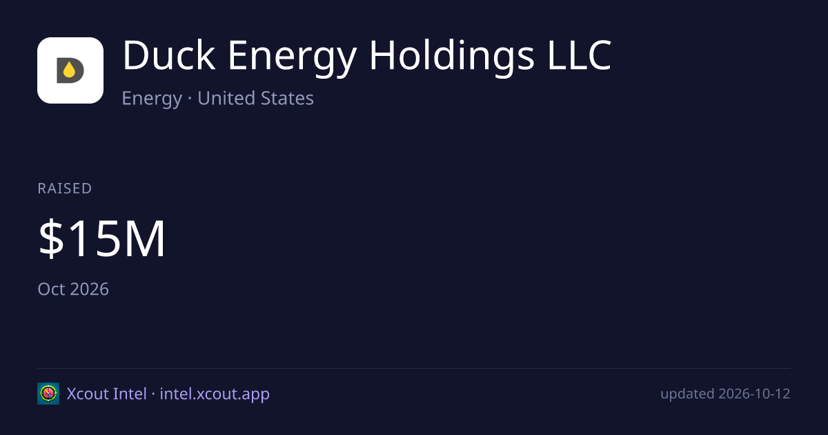 Duck Energy Holdings LLC — share card preview