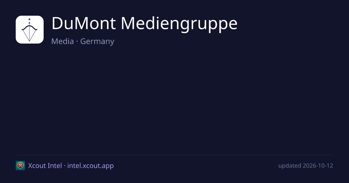 DuMont Mediengruppe — share card preview