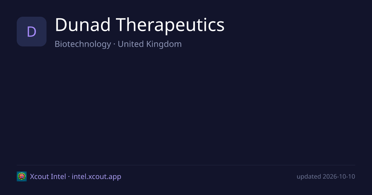 Dunad Therapeutics — share card preview