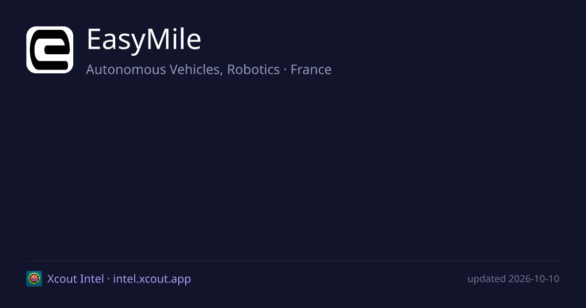 EasyMile — share card preview