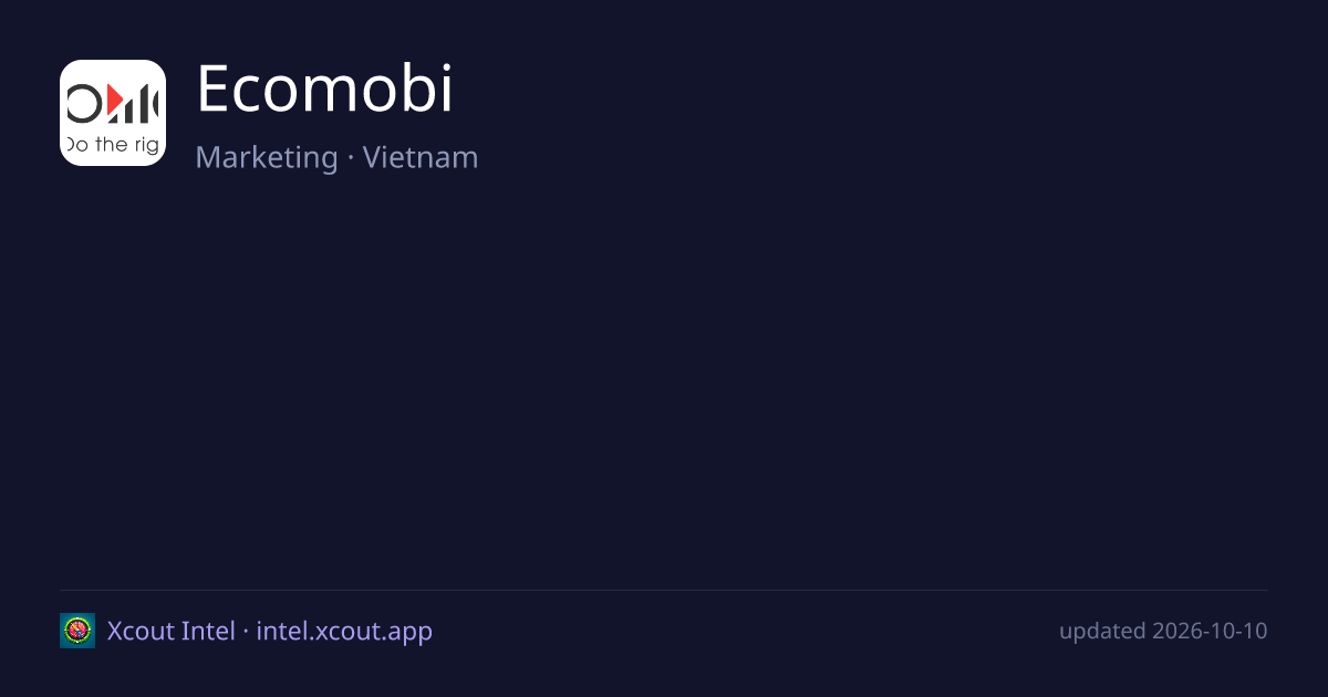 Ecomobi — share card preview