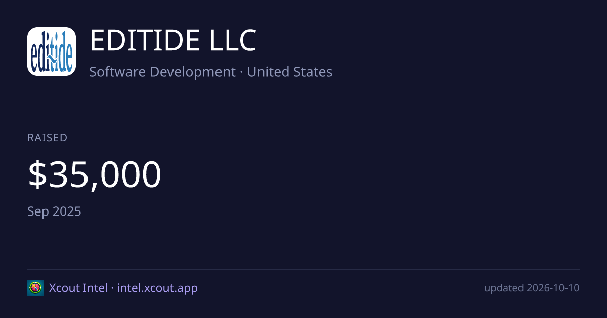 EDITIDE LLC — share card preview