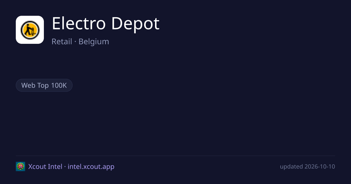 Electro Depot — share card preview