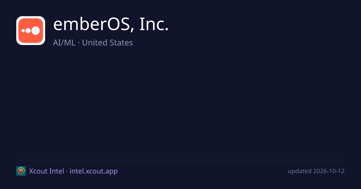 emberOS, Inc. — share card preview