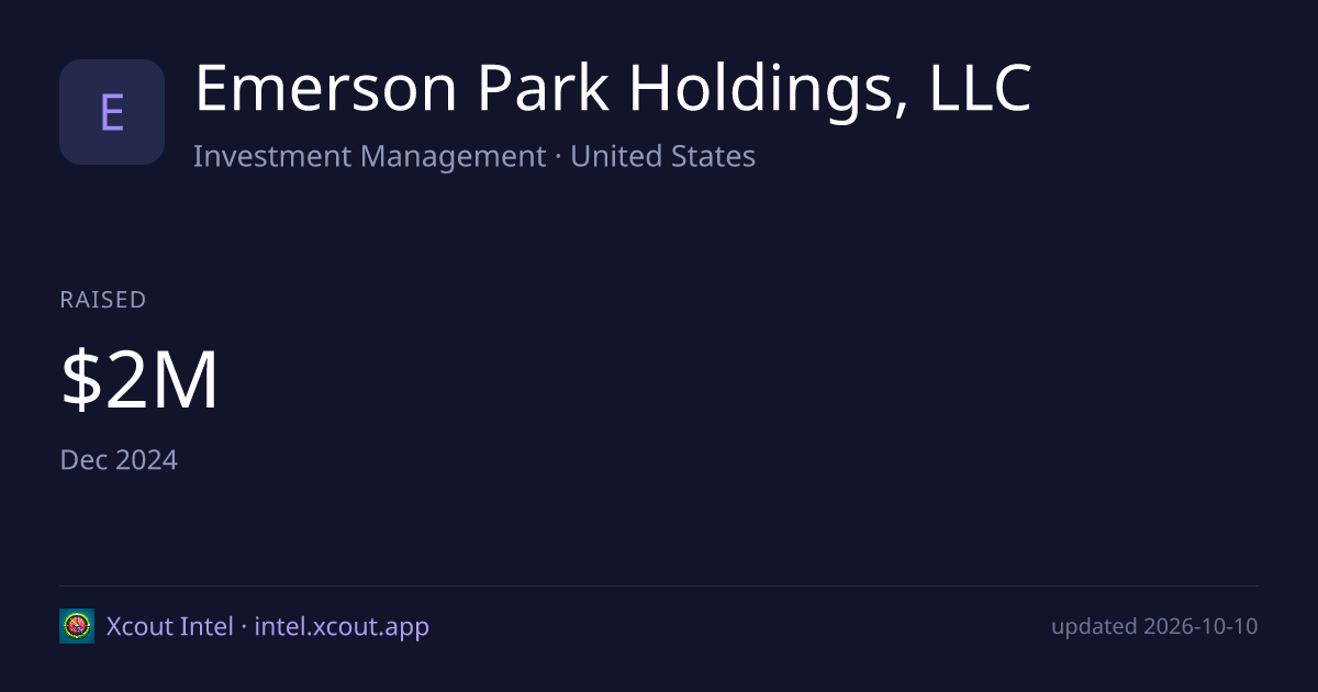 Emerson Park Holdings, LLC — share card preview