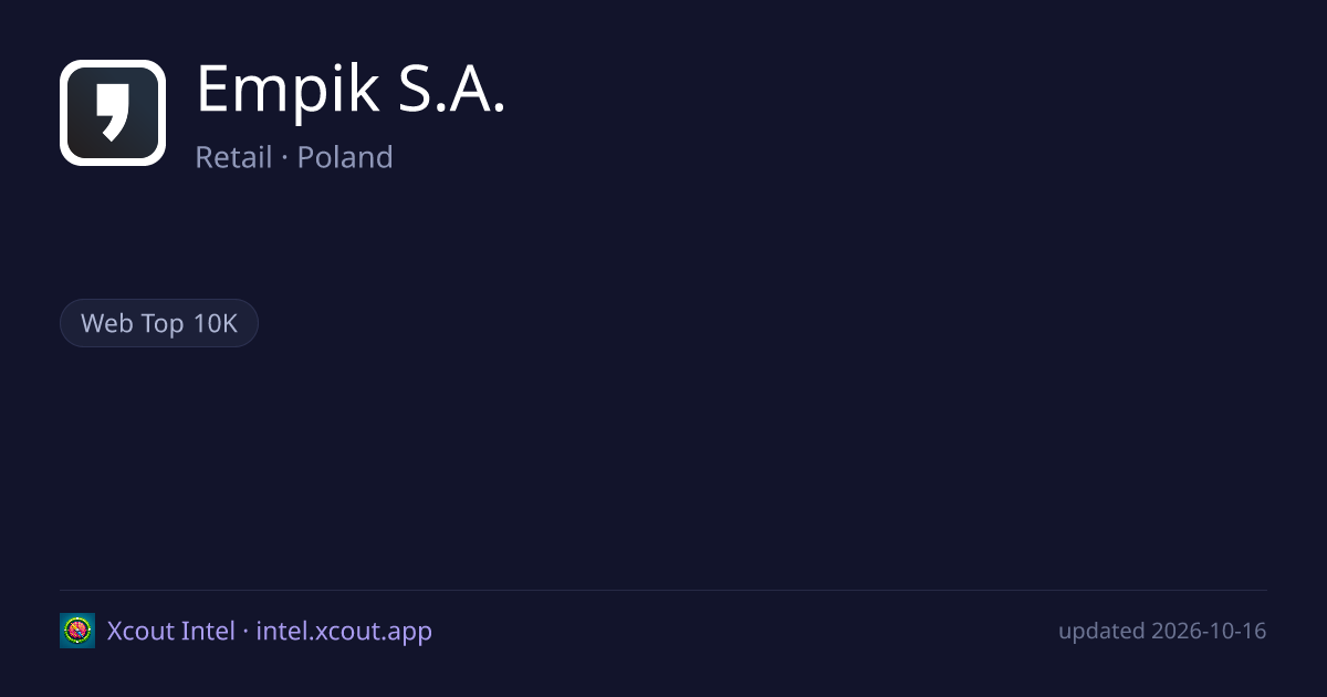 Empik S.A. — share card preview