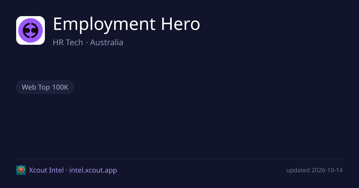 Employment Hero — share card preview