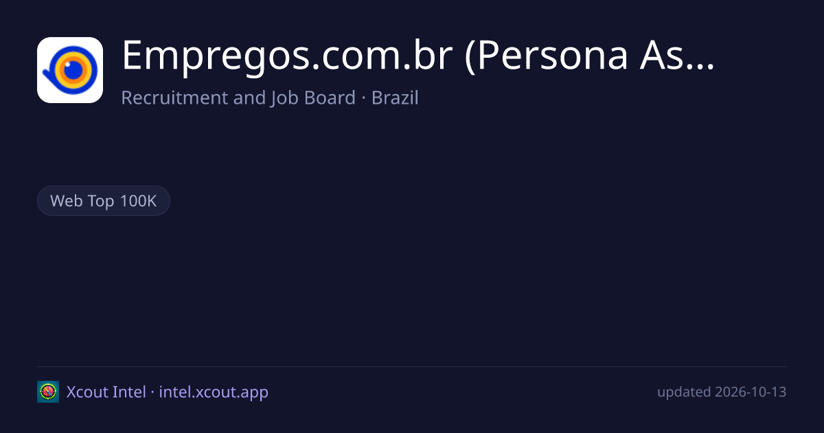 Empregos.com.br (Persona Assessoria Empresarial LTDA) — share card preview